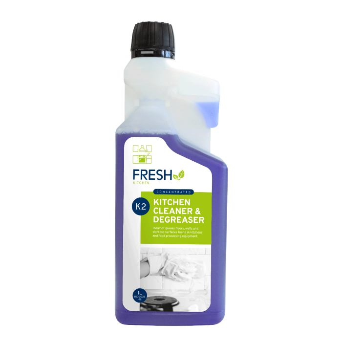K2 Fresh Super Concentrated Kitchen Cleaner and Degreaser - 1Ltr