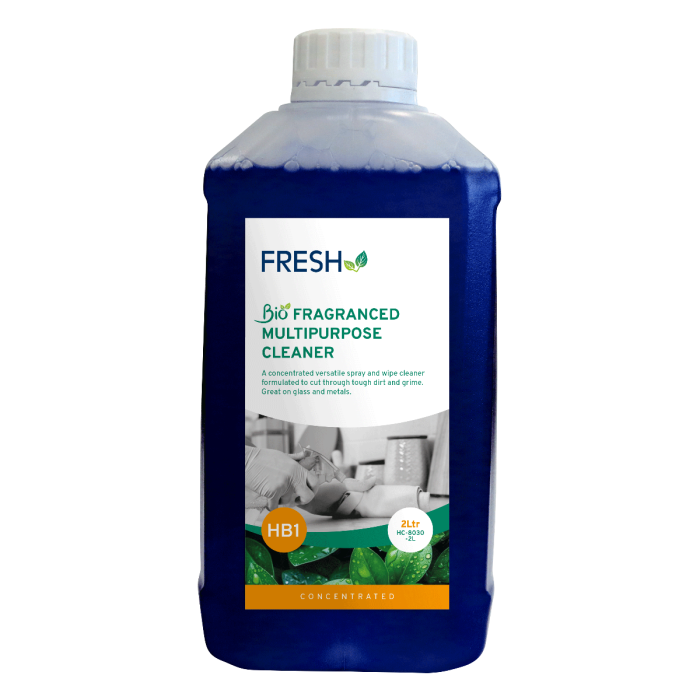 HB1 Fresh-Bio Multipurpose Cleaner Concentrate 2 Litre - Case 2