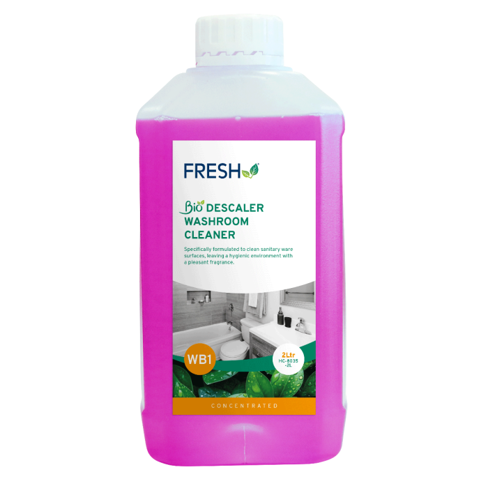 WB1 Fresh-Bio Washroom Cleaner Concentrate 1 Litre - Case 2
