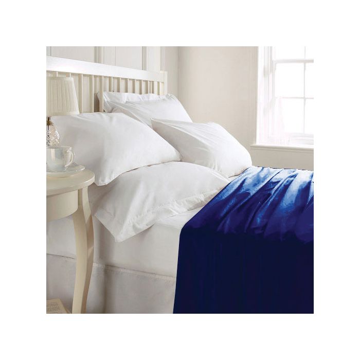 Navy FR Single Fitted Sheet
