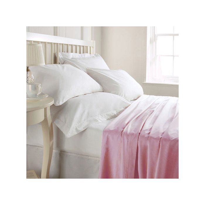 Pink FR Single Fitted Sheet