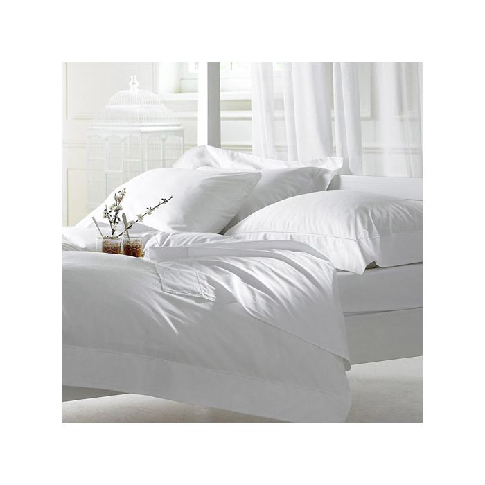 White Polycotton Pillowcase