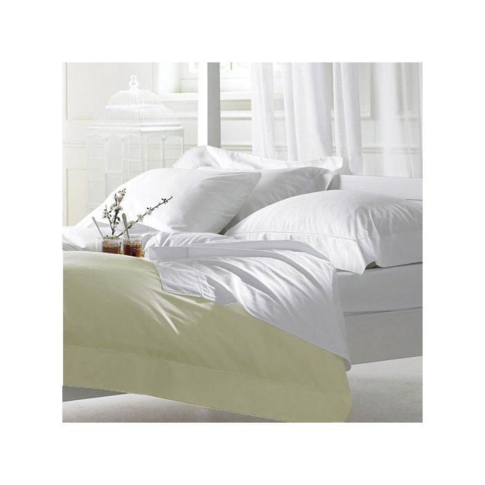 Lemon Polycotton Single Duvet Cover