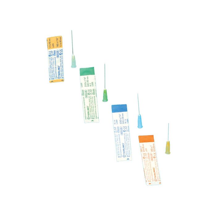 Sterile Hypodermic Needles - 19G X 1.5 - Yellow
