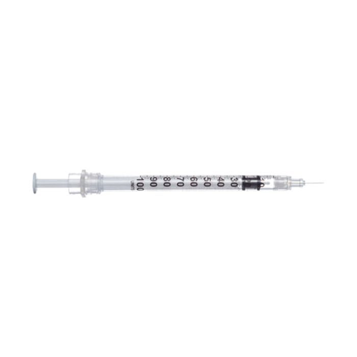 SOL - CARE Insulin Safety Syringe with Fixed Needle 0.5ml 29gx1/2