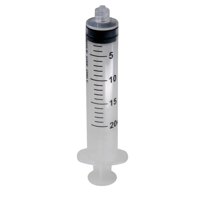 Graduated Luer Lock Syringe (20ml) - Box of 50