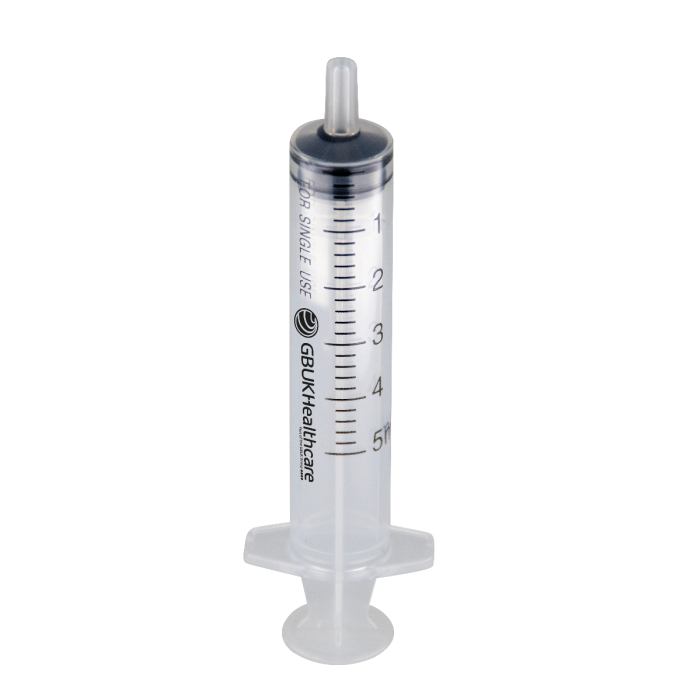 Graduated Luer Slip Syringe (5ml) - Box of 100