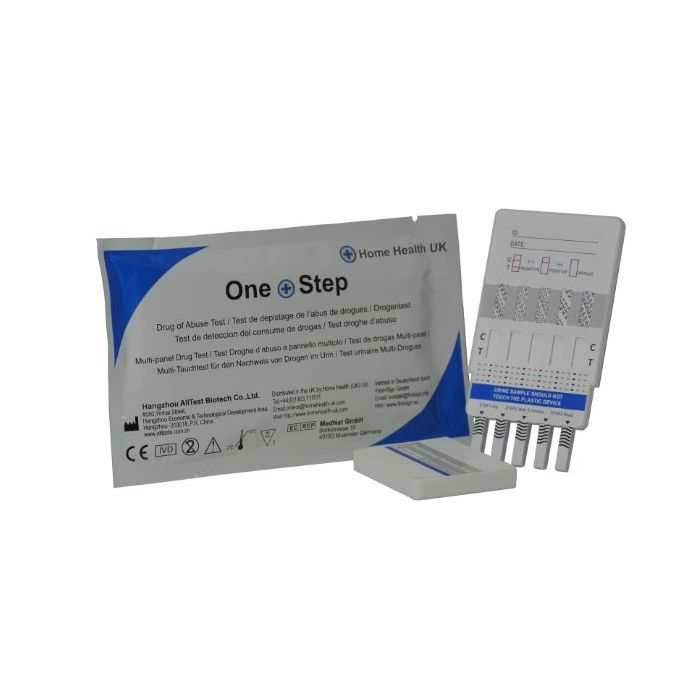 Multi Urine Dip Panel Tests (AMP/BZO/BUP/COC/MTD/OPI/THC) - Each