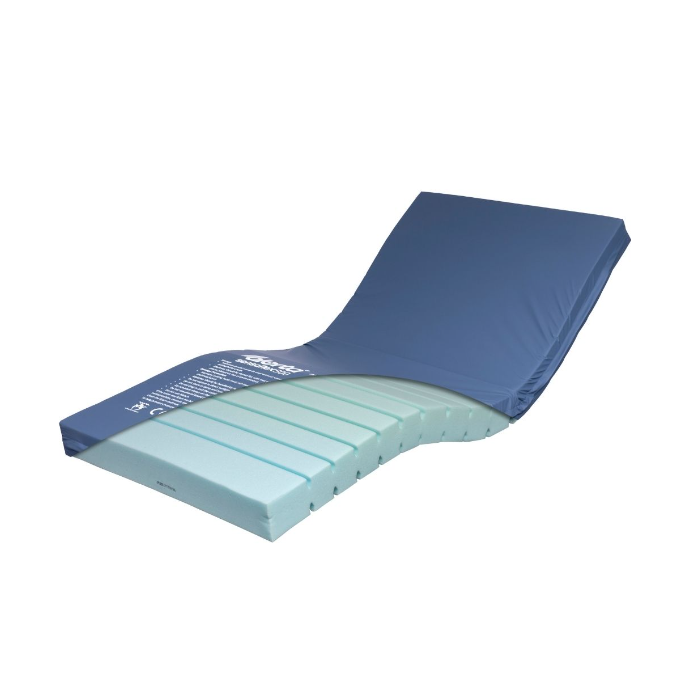 Mattress Medium/High Risk Blue V/P Cover. 1980x900x120mm