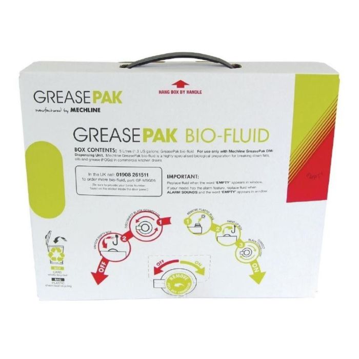 Mechline Greasepack Dosing Fluid - 3 x 5Ltr