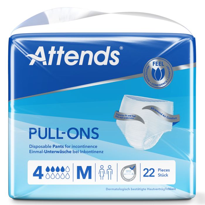 Attends Pull-Ons 4 Medium | Pack of 22