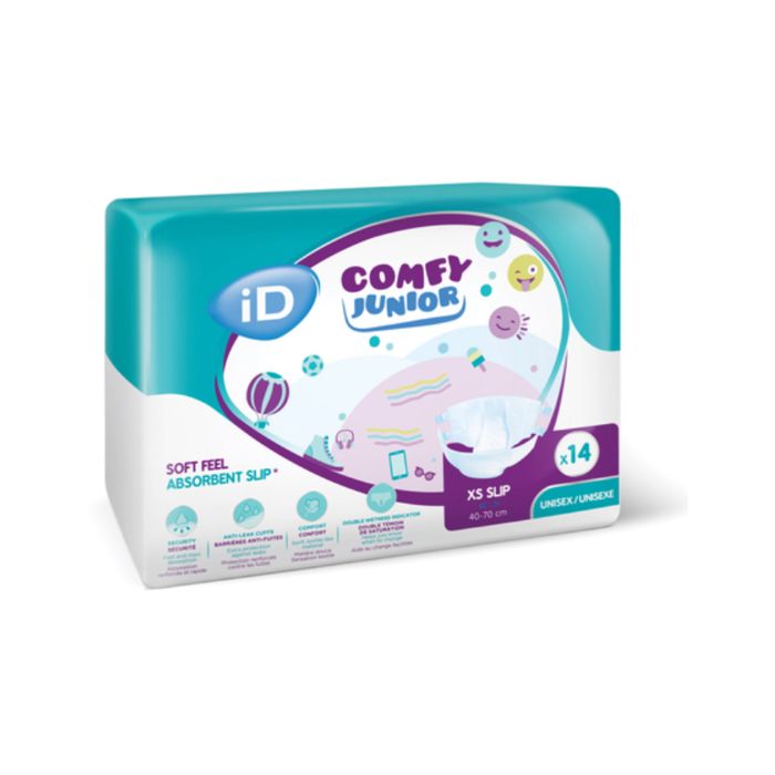 Id Comfy Junior Xs Slip 40-70Cm - 14 Pack
