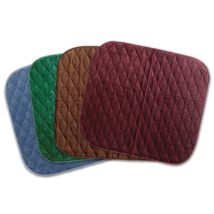 Chair Pad Velour Plain Blue 53 X 58Cm (1 Litre) - Each