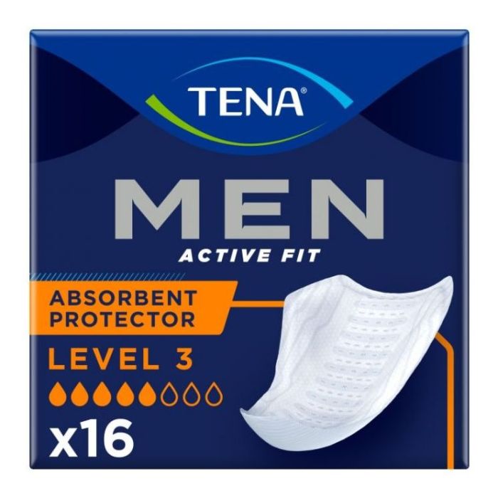 Tena for Men Active Fit Level 3  -  Pack 16