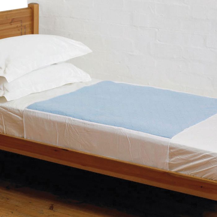 Kylie Washable Bed Pad Blue - 3Ltr 91x91cm