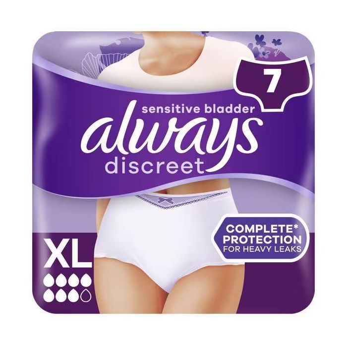 Always Discreet Pants Plus Xtra Large - Pack of 7