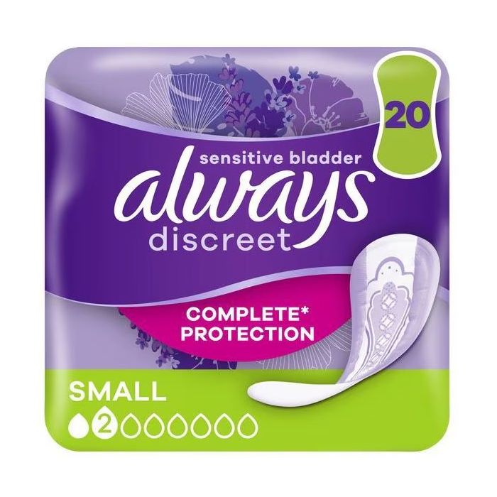 Always Discreet Pads Small - Pack of 20