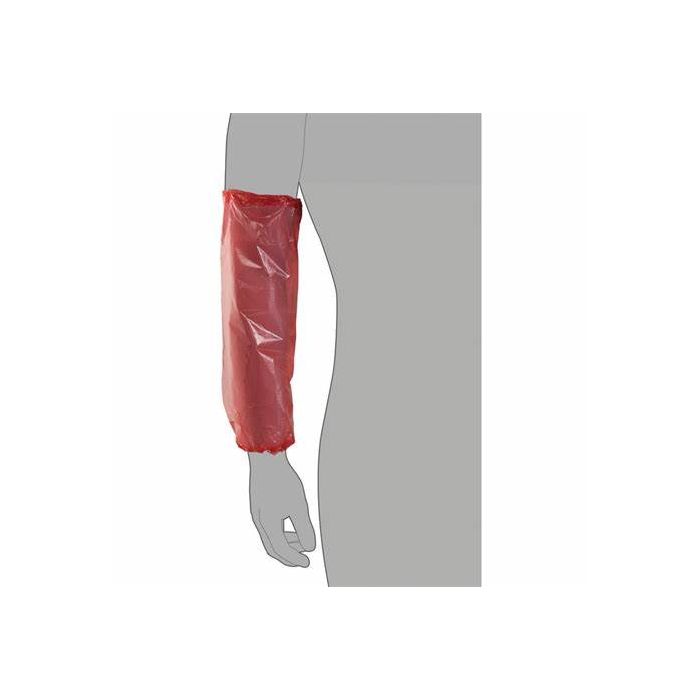 Oversleeves Polythene Red  -  Pack 100