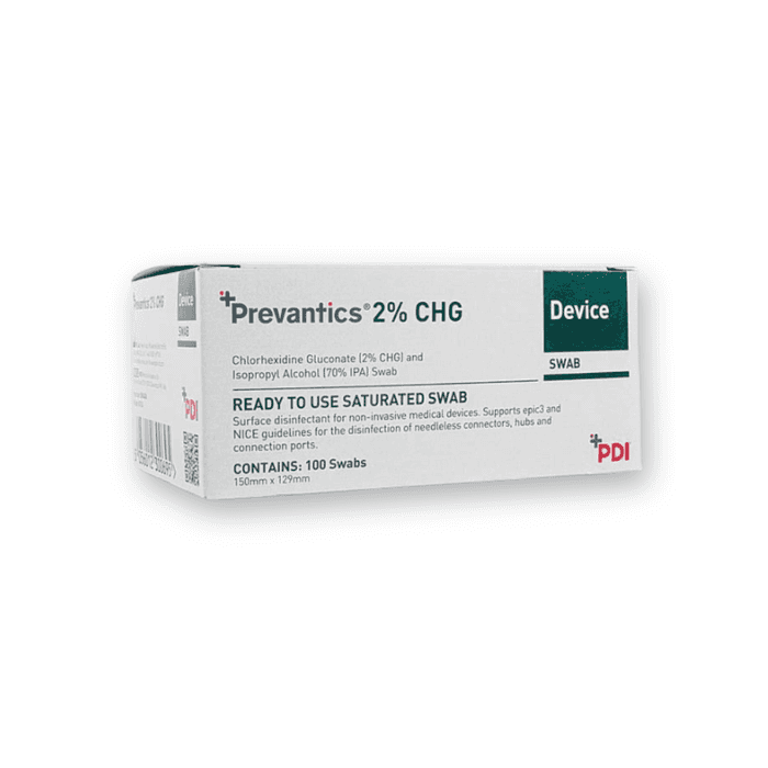 PDI Sani Cloth CHG 2% Wipes - Case of 1200