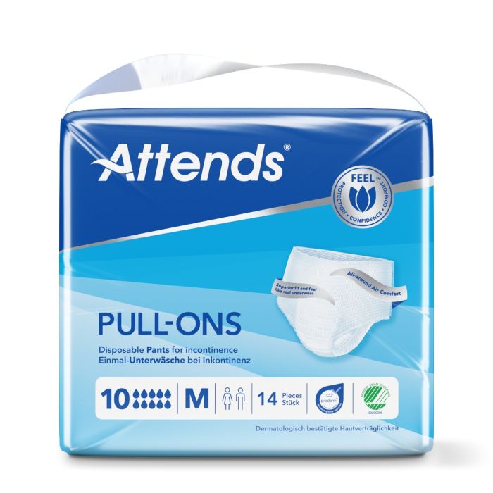 Attends Pull-Ons 10 Medium - Pack 14