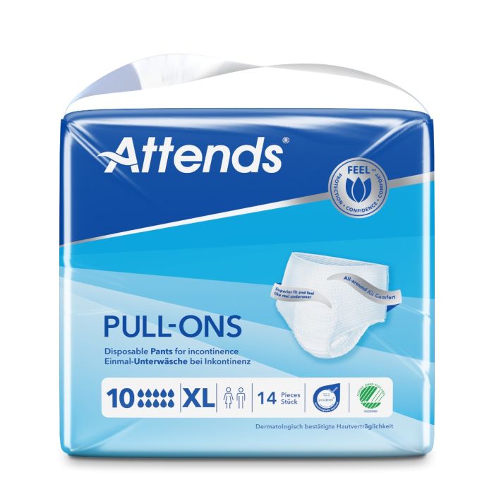 Attends Pull-Ons 10 XL - Pack 14