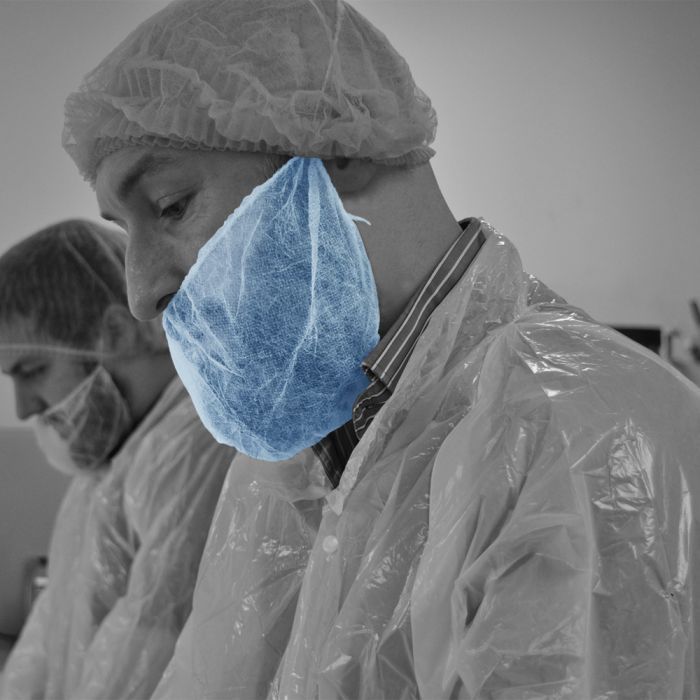 Beard Snoods - Blue - Case 1000