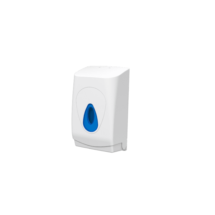 Modular Multi Flat Tissue Dispenser (Wh/Blue) - EACH