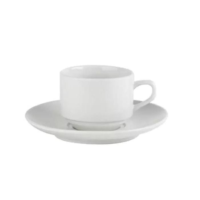Simply Double Well Saucer 16cm for All Cups - Case of 6