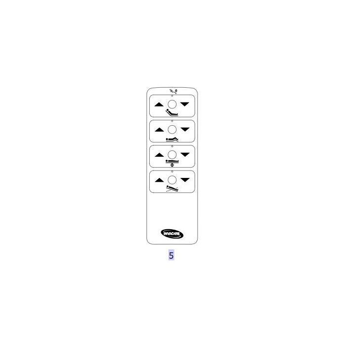 Handset for Invacare Bed ( HB74 ) - Each