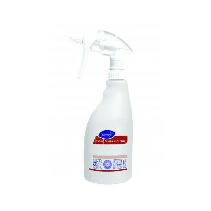 Spray Bottle 0.5L TASKI Sani 4in1 Plus 5pc W1