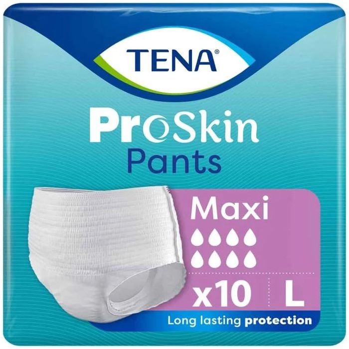 Tena Pants Maxi - Large - Pack 10