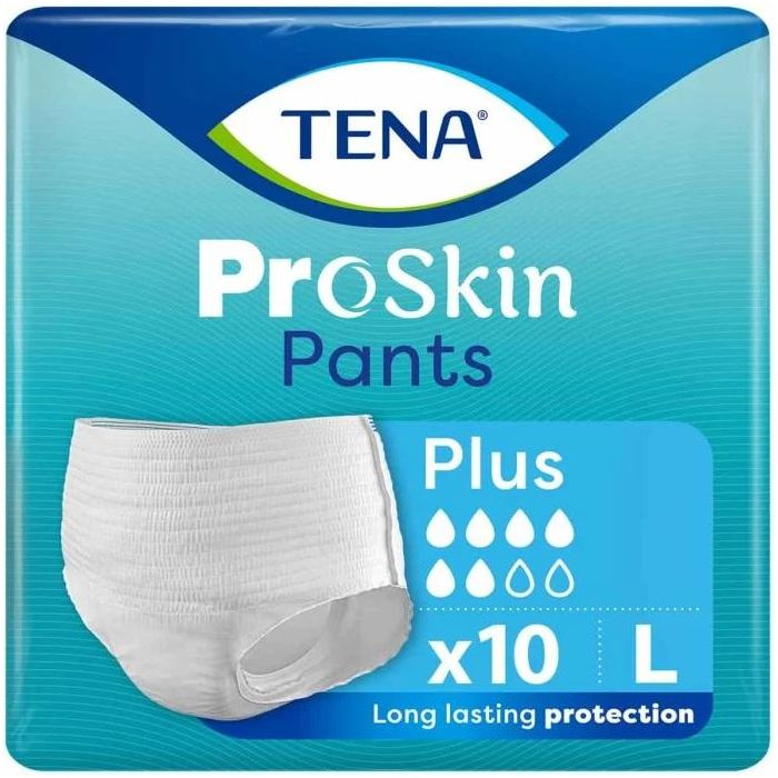 TENA Pants Plus Classic L  -  Pack 10