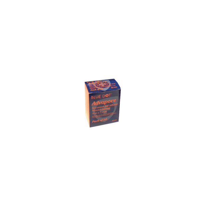 Adhesive Fabric Non-Woven Dressing 5 x 7.2cm
