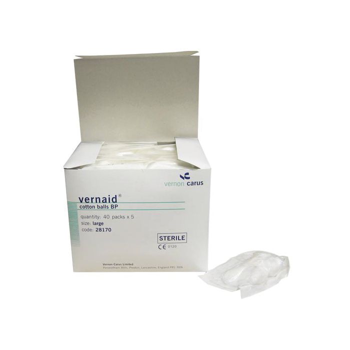 Large Sterile Cotton Wool Balls - BP