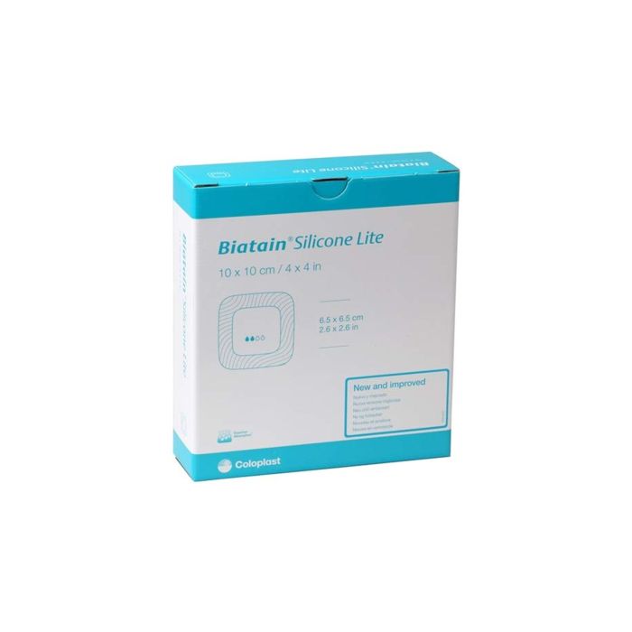 Biatain Adhesive Silicone Dressing 10 X 10Cm - Case Of 10
