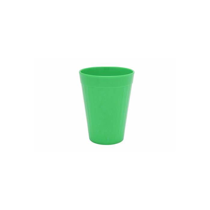 Tumbler Polycarbonate Green Fluted 7oz  