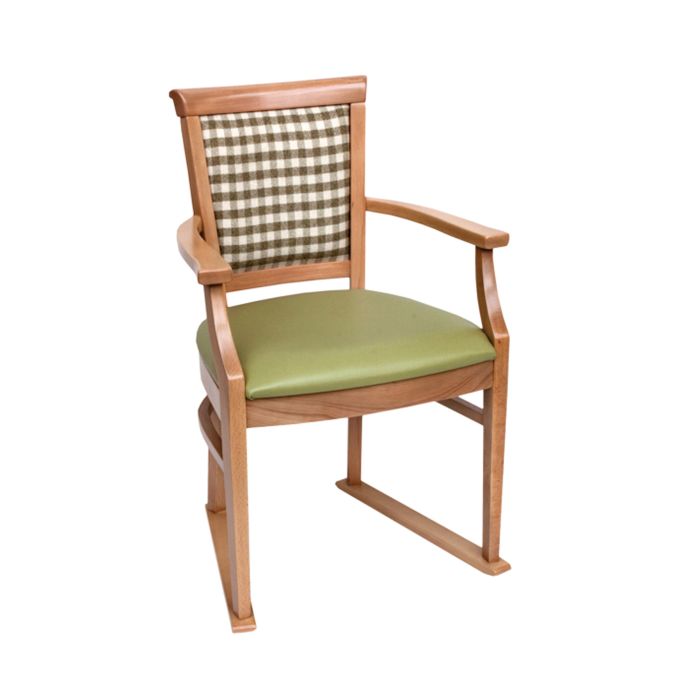 Irwin Chair with Arms and Skis A Range