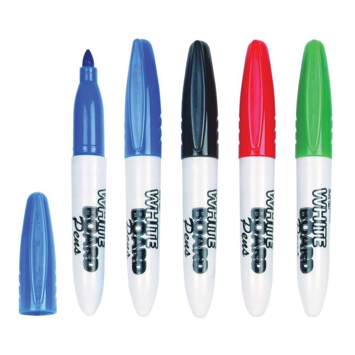 WHITEBOARD ASST COLOUR PENS