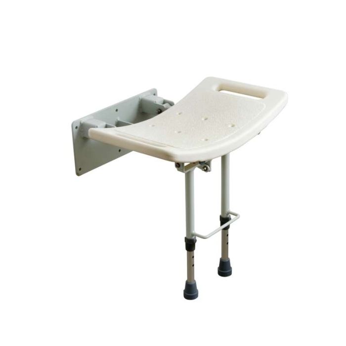 Wall Mounted Shower Seat W/ Legs 