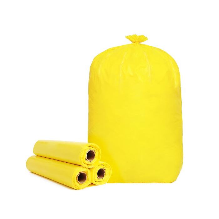 Yellow Swing Bin Liners - Case of 1000