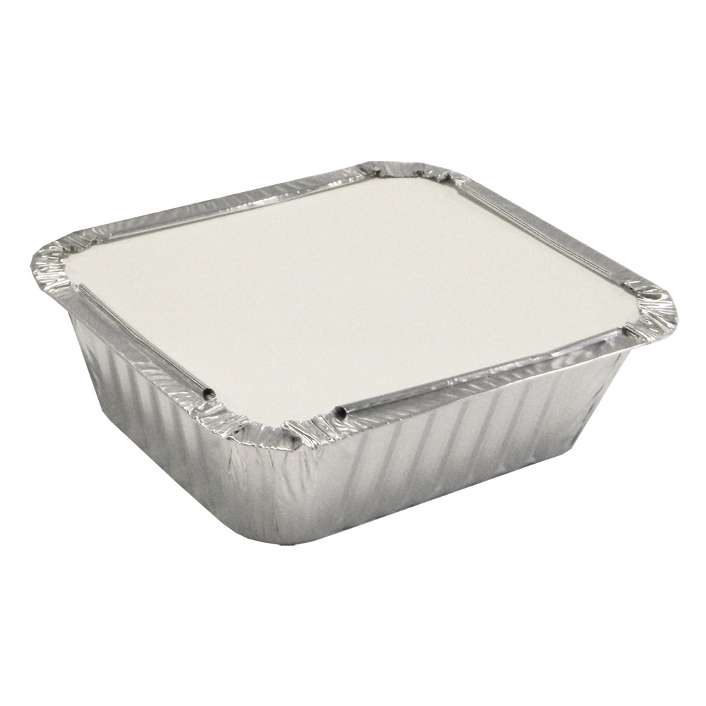 Cardboard Lids for Small Foil Containers