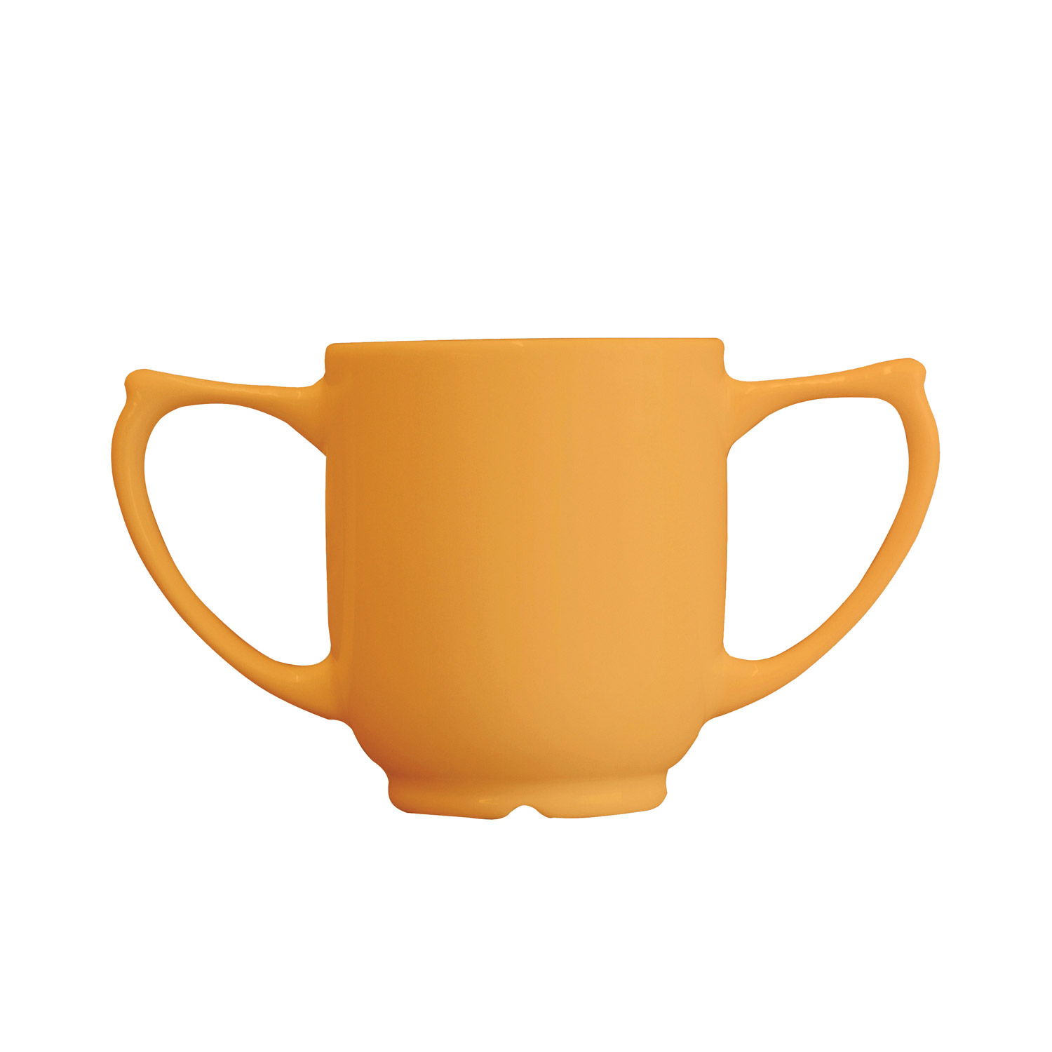 Dignity - Two Handled Ceramic Mug - 250ml - Yellow
