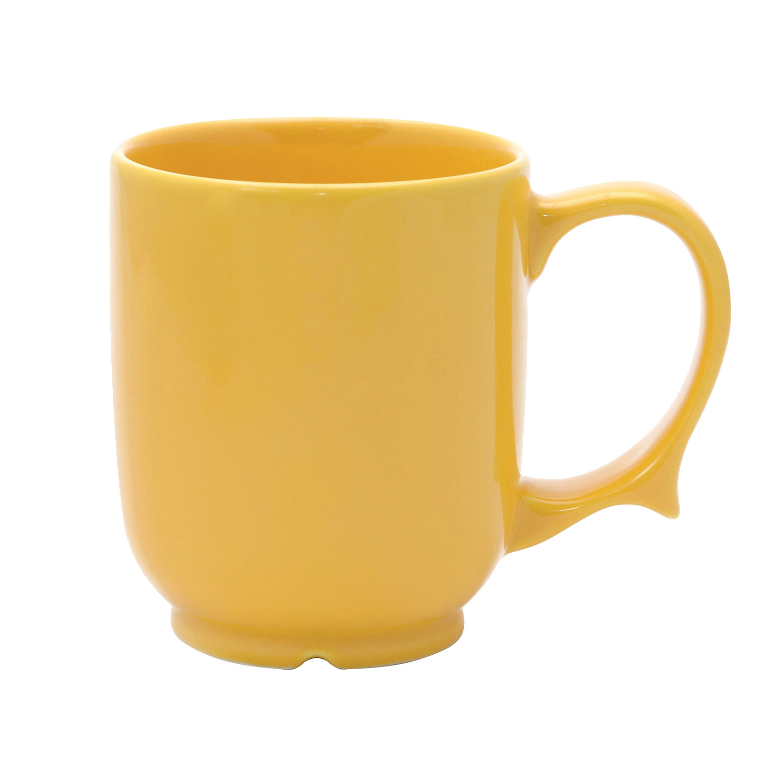 Dignity - One Handled Ceramic Mug - 250ml - Yellow