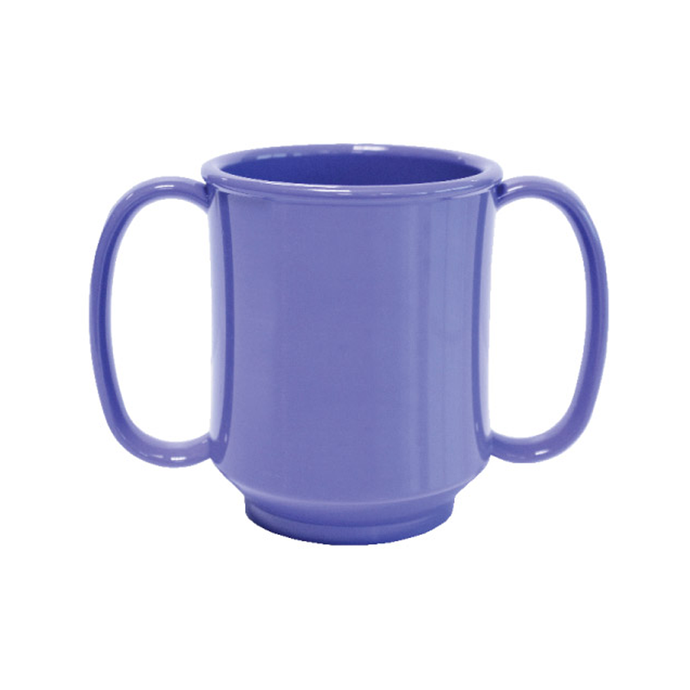 Two Handle Melamine Mug - Blue