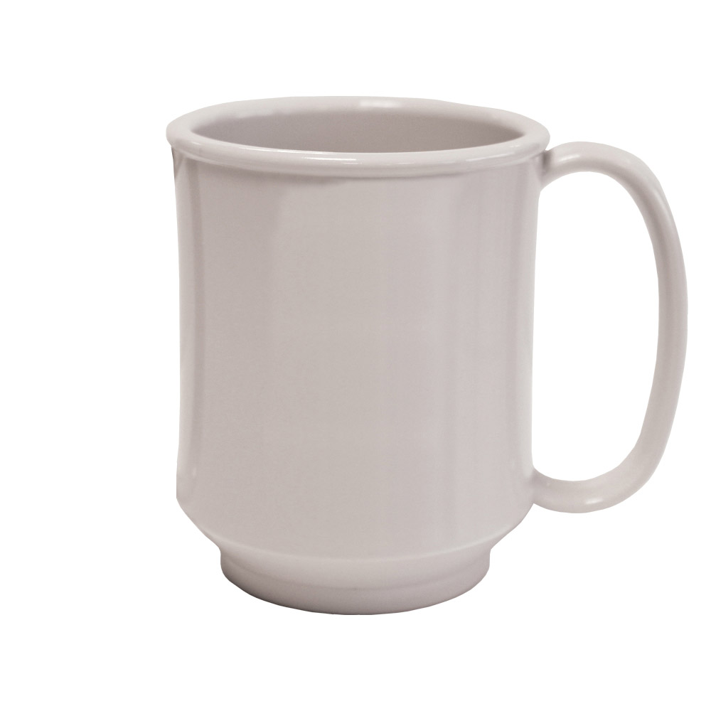 Single Handle Melamine Mug - Ivory