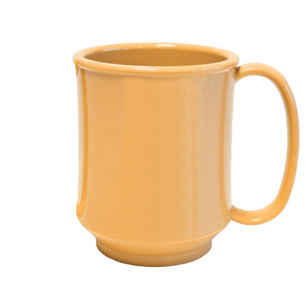 Single Handle Melamine Mug - Yellow