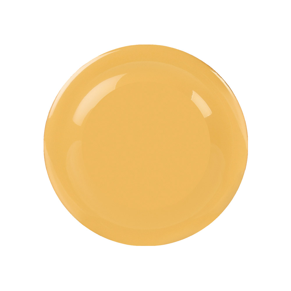 Yellow Melamine Side Plate - 16.5cm