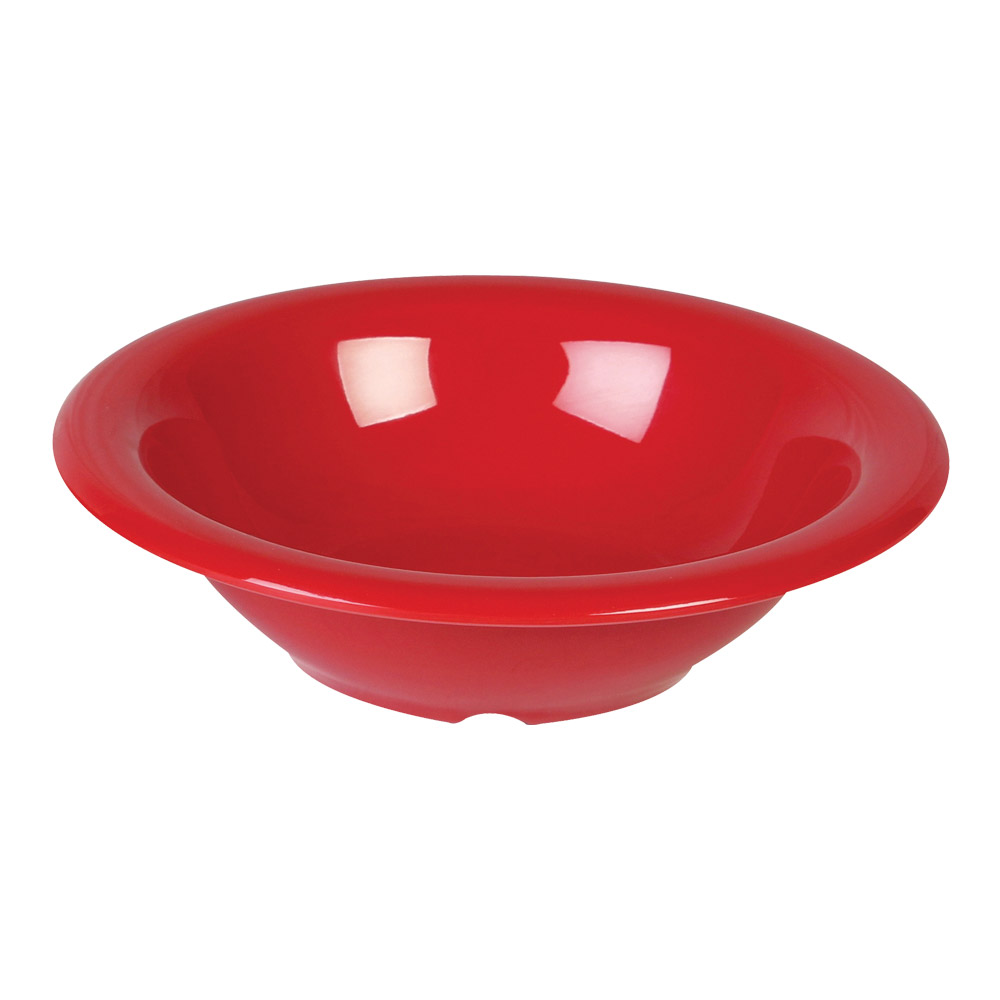 Red Melamine Bowl - 18.5cm