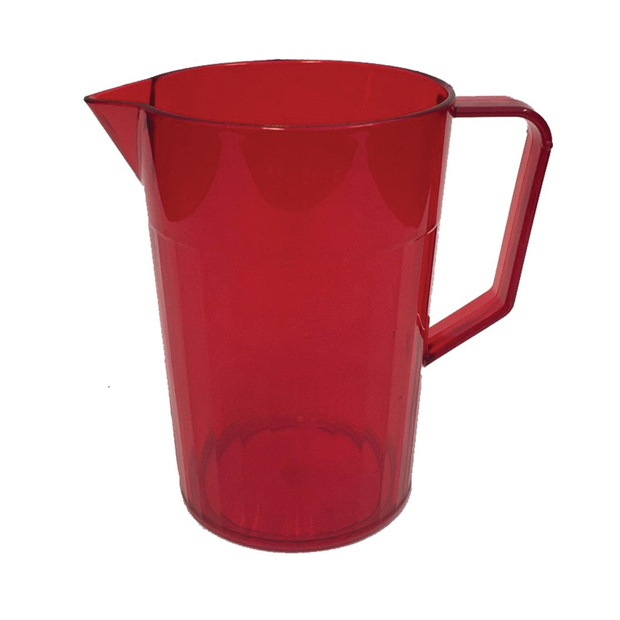 750ml Copolyester Jug Translucent RED - Each