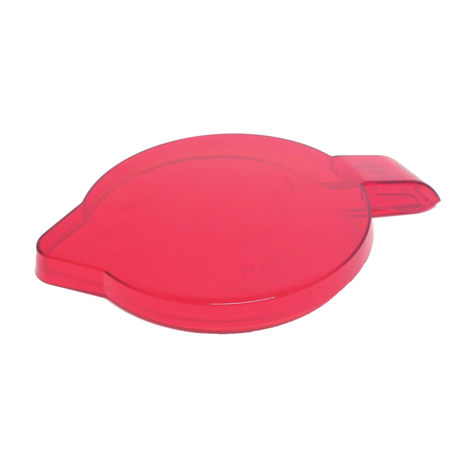 750ml Jug Lid Copolyester (to fit CB-8064) RED - EACH
